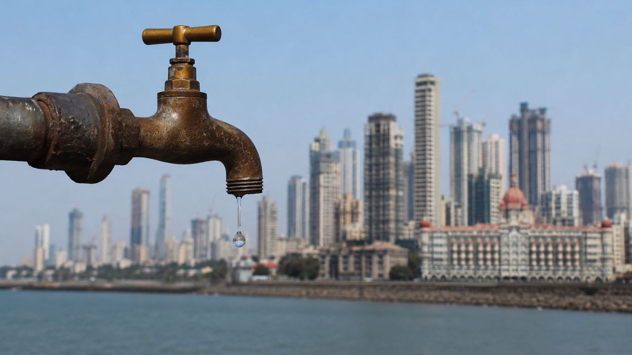 Mumbai Water Cut: मुंबईकरांनो, पाणी जपून वापरा! १५ मे पासून संपूर्ण शहरात १०% पाणी कपात; ‘बीएमसी’चा मोठा निर्णय