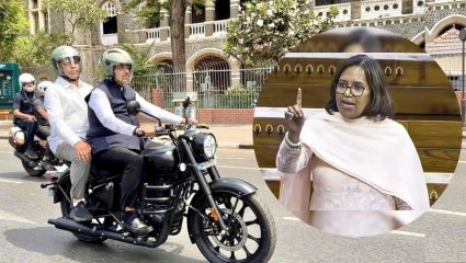 मुख्यमंत्र्यांनी PUC संपलेली बाईक चालवली? वर्षा गायकवाडांच्या आरोपांमुळे खळबळ
