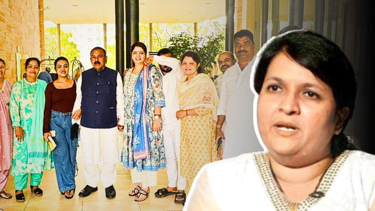 रुपाली चाकणकरांच्या अशोक खरातसोबतच्या फोटोवरून अंजली दमानिया भडकल्या, SIT कडून चौकशीची मागणी