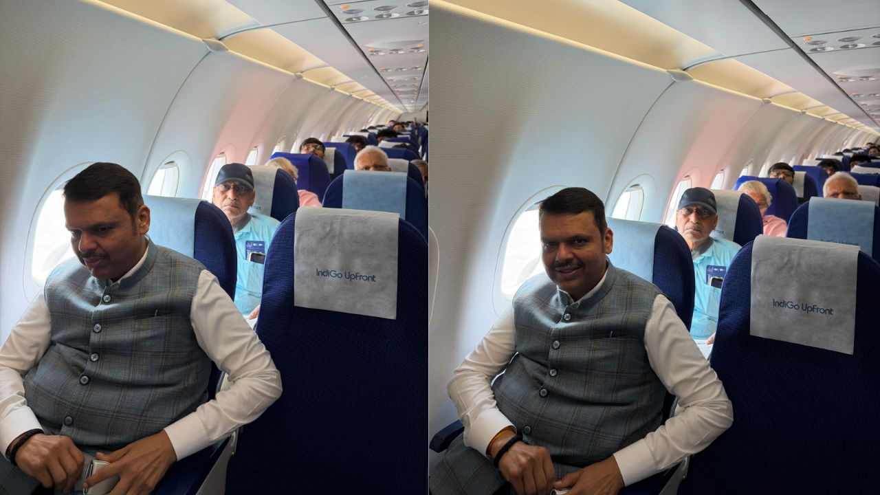 CM Devendra Fadnavis: मुख्यमंत्र्यांचा ‘कॉमन मॅन’ अवतार! ताफा सोडला, विशेष विमान नाकारले; फडणवीसांचा सामान्य प्रवाशांसोबत प्रवास