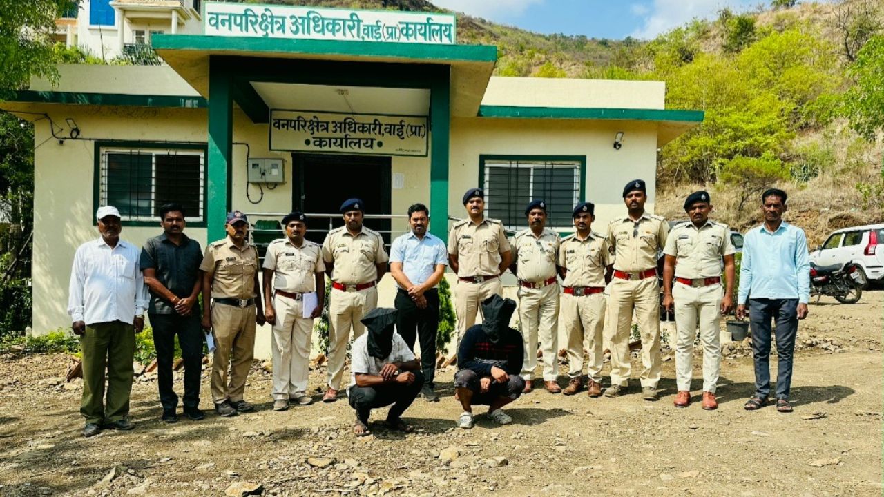 वन विभागाची ‘धडाकेबाज’ कारवाई! घोरपडीच्या अवयवांसह तस्कर जेरबंद, शिकाऱ्यांच्या मनात उडाली धडकी