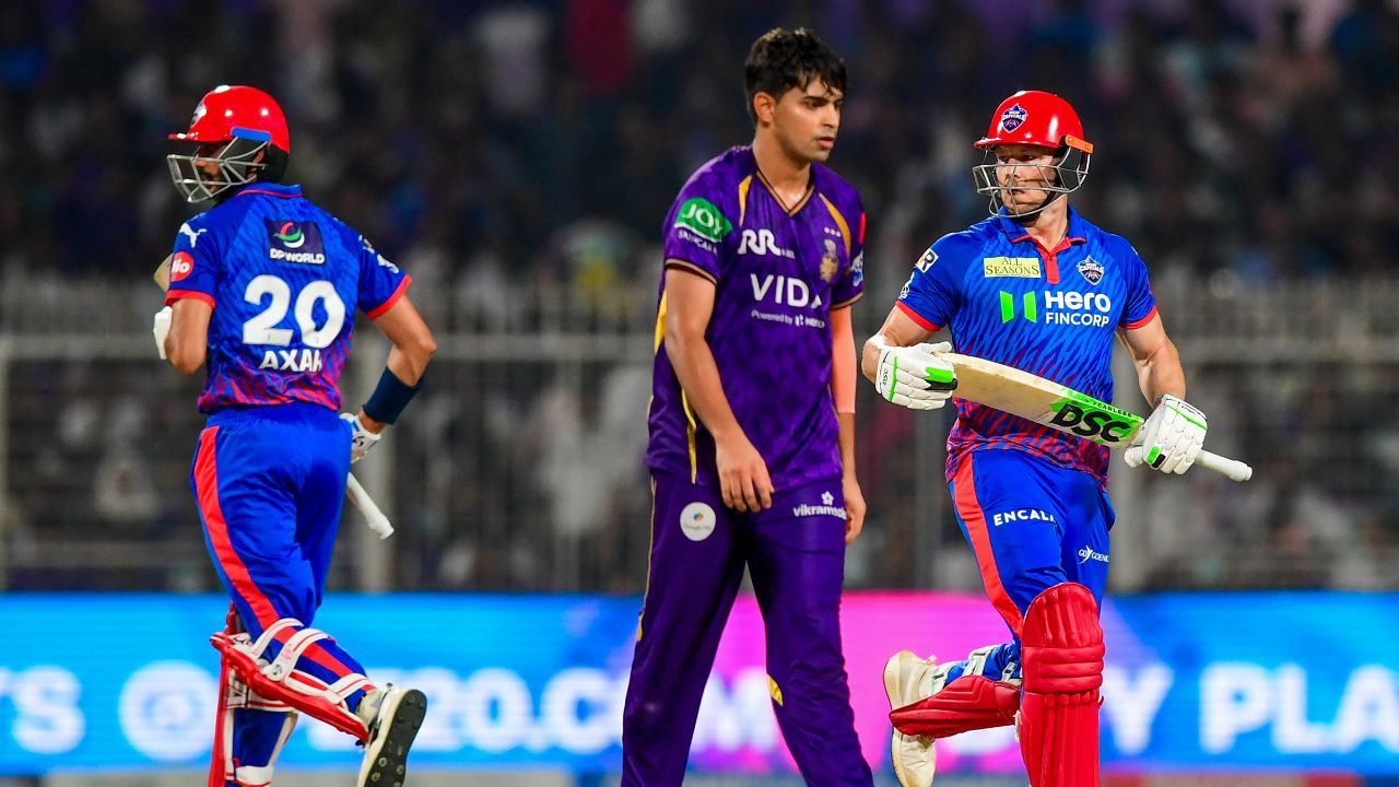 KKR vs DC Live Score: दिल्ली कॅपिटल्सचा डाव संपला; कोलकाता समोर विजयासाठी २०४ धावांचे लक्ष्य