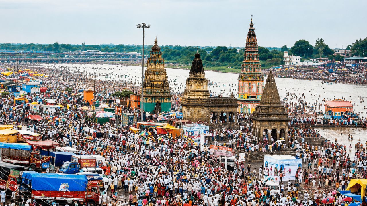 Pandharpur: पंढरपुरात भाविकांचा महापूर! व्हीआयपी दर्शन पूर्णपणे बंद, दर्शन रांगेत घुसखोरी करणाऱ्यांवर थेट गुन्हे दाखल