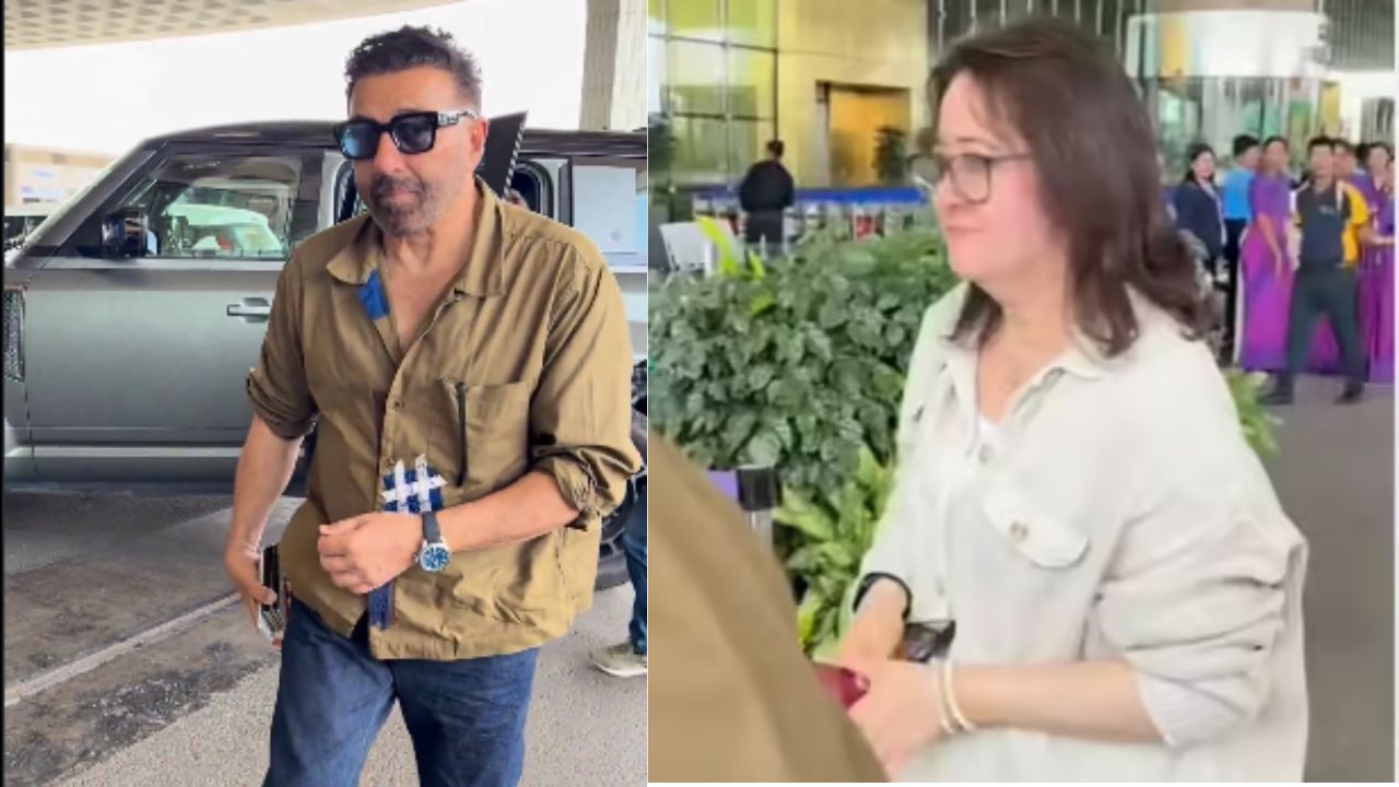 Sunny Deol प्रदीर्घ काळानंतर पत्नी पूजा देओलसोबत एकत्र स्पॉट; 68 व्या वर्षीही साधेपणा पाहून चाहते झाले थक्क! पाहा Video