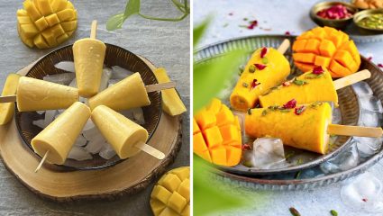 3 पदार्थांचा वापर करून घरीच तयार करा आंबटगोड आंब्याची आईस्क्रीम, कडक उन्हापासून मिळेल आराम