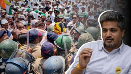 ” कांदा उत्पादक आंदोलनात पोलिसी बळाचा वापर, लोकशाहीचा गळा घोटण्याचा प्रयत्न,” रोहित पवार यांची राज्य सरकारवर टीका