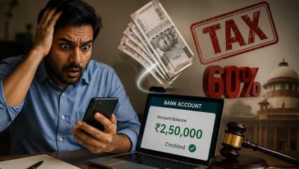 Bank Account मध्ये चुकून आलेत पैसे? खुश होऊ नका; एक चूक आणि थेट 60% टॅक्ससह बसणार मोठा पेनल्टीचा झटका!
