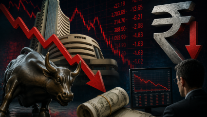 Market Outlook : रुपयाची घसरण, परदेशी गुंतवणूकदारांकडून Shares ची विक्री…  नव्या आठवड्यात मार्केटची घसरण सुरुच राहणार?
