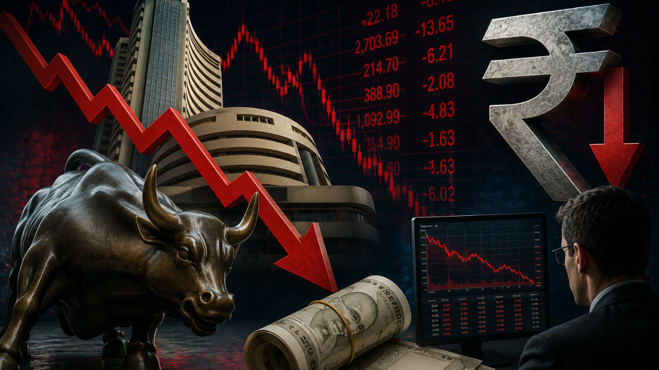 Market Outlook : रुपयाची घसरण, परदेशी गुंतवणूकदारांकडून Shares ची विक्री…  नव्या आठवड्यात मार्केटची घसरण सुरुच राहणार?