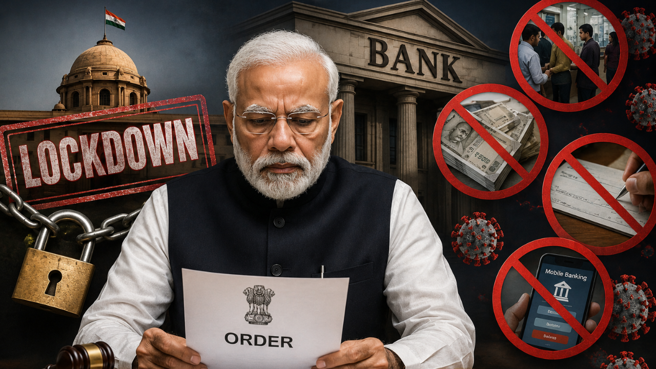 Modi Govt Order: बाप रे! Lockdown सारखे निर्देश…  ‘हे’ करु नकात! सरकारने बँकांना नेमका काय दिला आदेश?