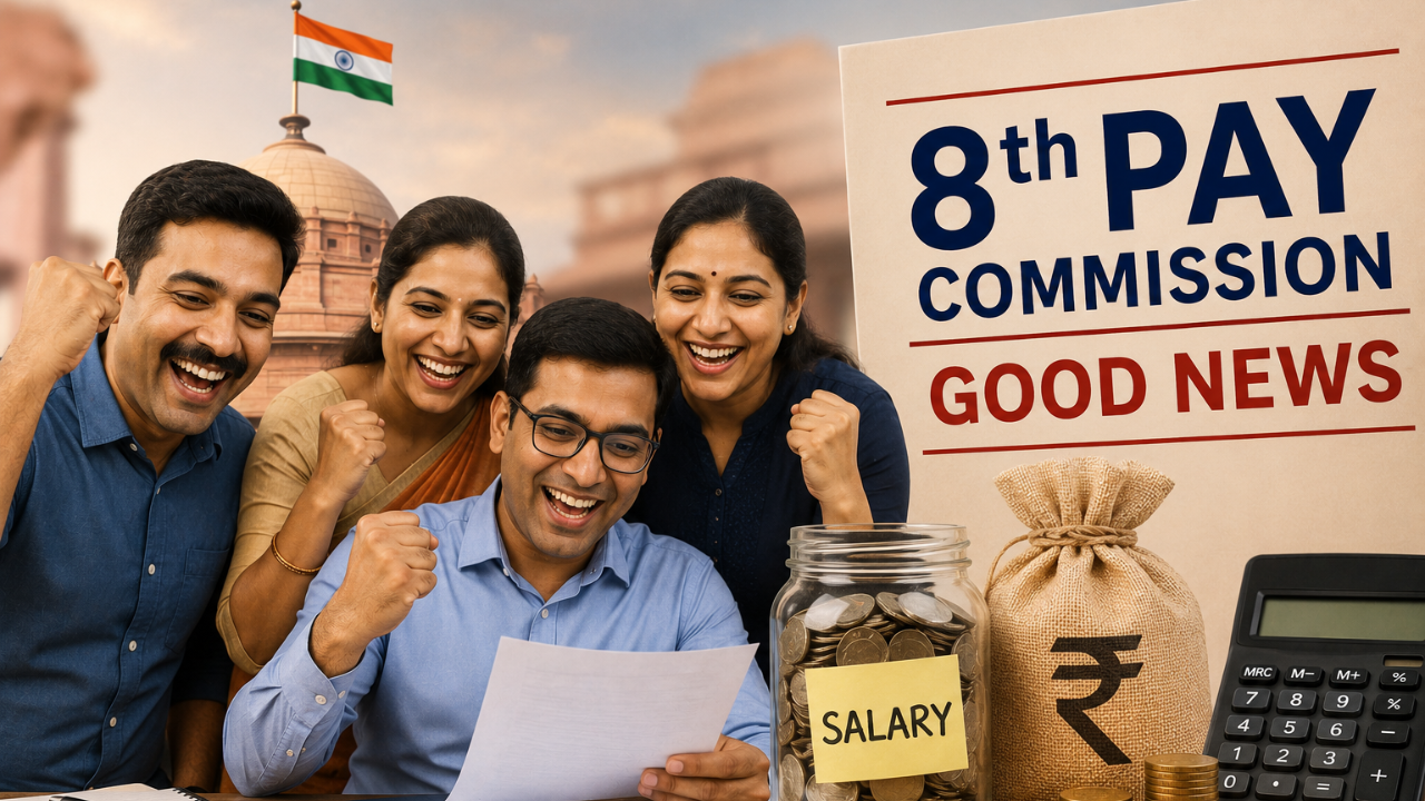 8th Pay Commission: केंद्रीय कर्मचाऱ्यांसाठी Good News! 8 वा वेतन आयोग आणि वार्षिक वेतनवाढीबाबत मोठी अपडेट आली समोर