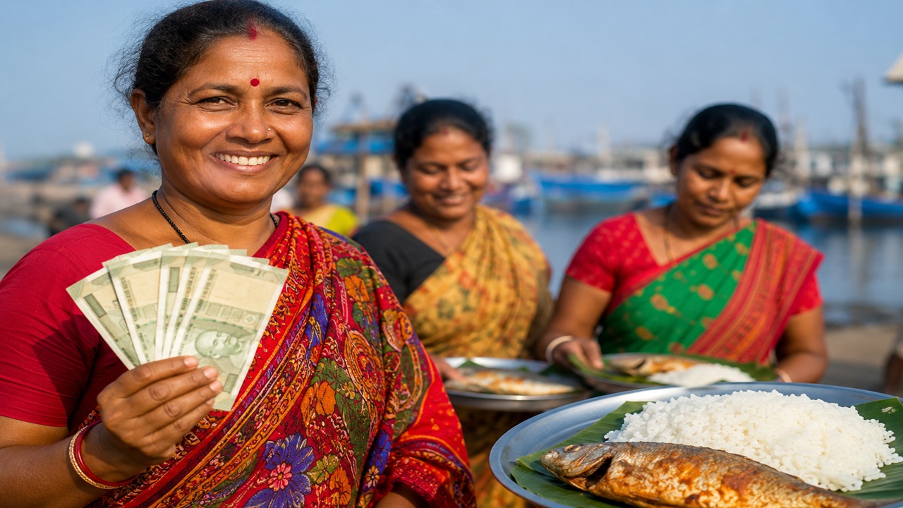 West Bengal Government : महिलांच्या खात्यात दरमहा ₹3000, फक्त 5 रुपयांत मासे-भात; ‘या’ सरकारची मोठी घोषणा