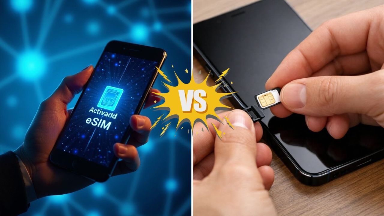 eSIM Vs SIM: Android यूजर्समध्ये पुन्हा रंगली चर्चा… कोणता पर्याय ठरतोय सर्वात बेस्ट? निर्णय घेण्यापूर्वी जाणून घ्या