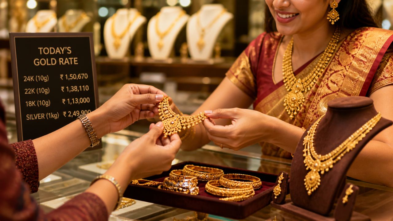 Todays Gold-Silver Price: सोन्या – चांदीच्या दरात चढउतार सुरुच! एका क्लिकवर जाणून घ्या तुमच्या शहरातील दर