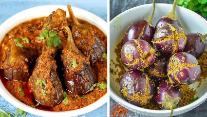 Recipe : गावराण पद्धतीत घरी बनवा झणझणीत आणि मसालेदार ‘भरलेलं वांग’, सुगंधानेच तोंडात येईल पाणी