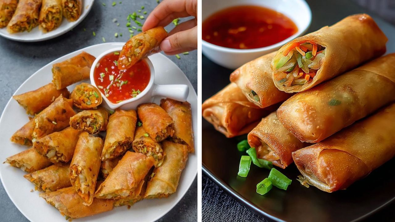 Veg Spring Roll Recipe : स्ट्रीटसारख कुरकुरीत ‘व्हेज स्प्रिंग रोल’ आता घरीच बनवा, पार्टी स्नॅक्ससाठी आहे परफेक्ट पर्याय