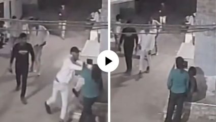 धक्कादायक! घराबाहेर उभ्या असलेल्या महिलेला गुंडांनी काठ्यांनी केली मारहाण, रक्तरंजित झाले शरीर अन् घटनेचे सीसीटिव्ही फुटेज Viral