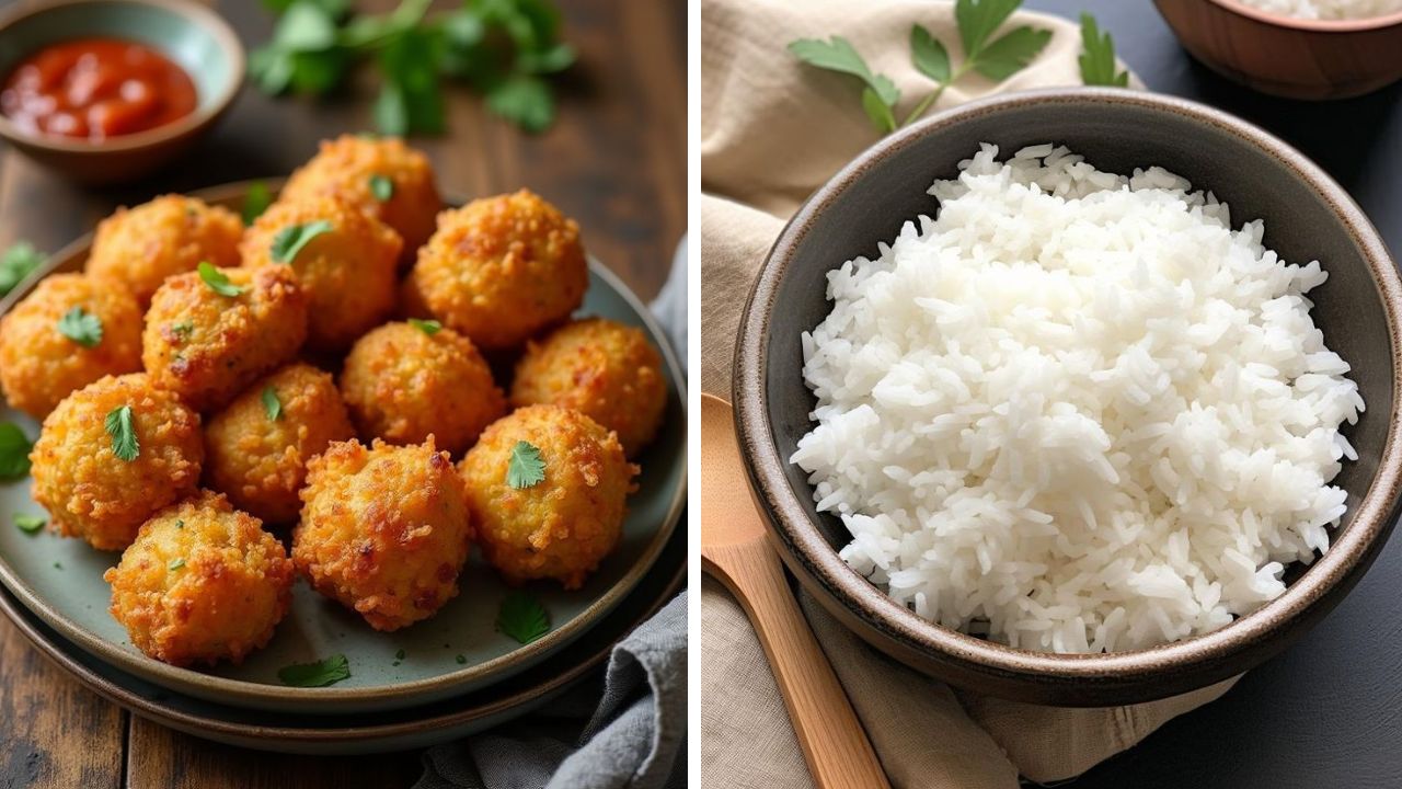 Recipe : उरलेल्या शिळ्या भाताला फेकू नका, त्यापासून बनवा कुरकरीत भजी, रेसिपी नोट करा