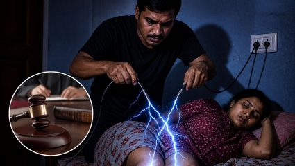 चारित्र्याच्या संशयातून उचलले क्रूर पाऊल! पतीने झोपेतच पत्नीला दिला इलेक्ट्रीक शाॅक, अपघाती मृत्यूचा रचला कट