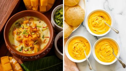 Maharashtra Din 2026 : खास दिनाचा गोडवा वाढवा, यावेळी विकत नाही घरीच ताज्या आंब्यांपासून सर्वांच्या आवडीचा ‘आम्रखंड’