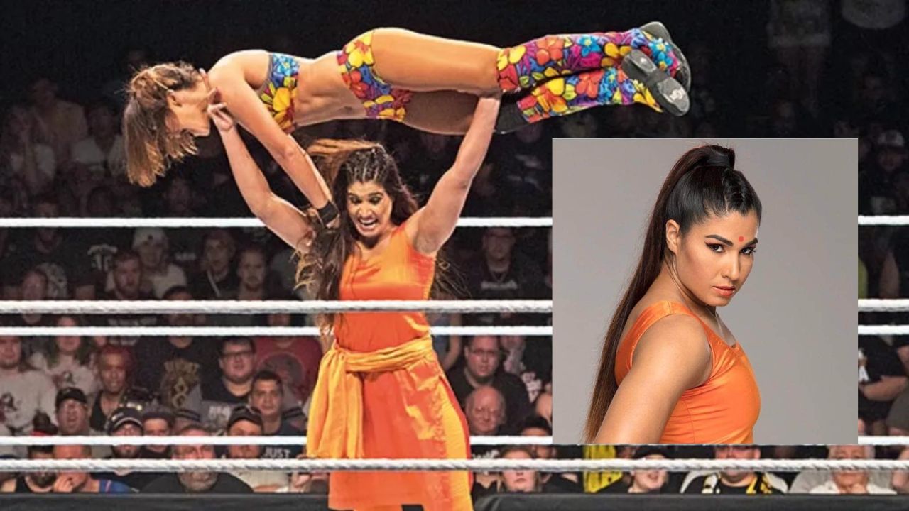 Kavita Devi: भारताच्या लेकीने रचला इतिहास; WWE रिंगमध्ये भगव्या सलवार सूटमध्ये घातला धुमाकूळ, कोण आहे कविता देवी?