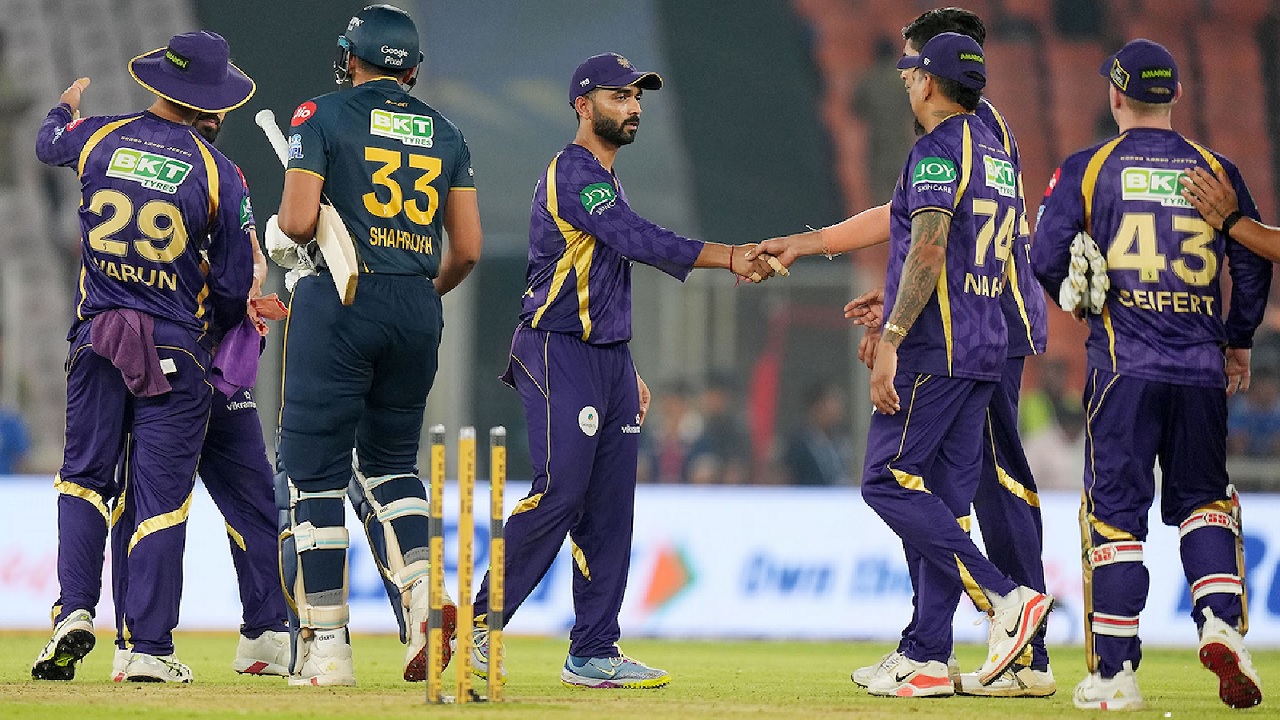 KKR vs GT Live : रनफेस्टमध्ये केकेआरची बाजी;  हायस्कोरिंग सामन्यात 29 धावांनी दणदणीत विजय