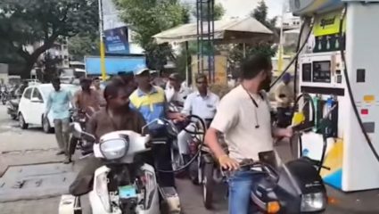 Kolhapur News : पेट्रोल-डिझेल 3 रुपयांनी महागलं,कोल्हापुरात इंधन दरवाढीचा भडका!