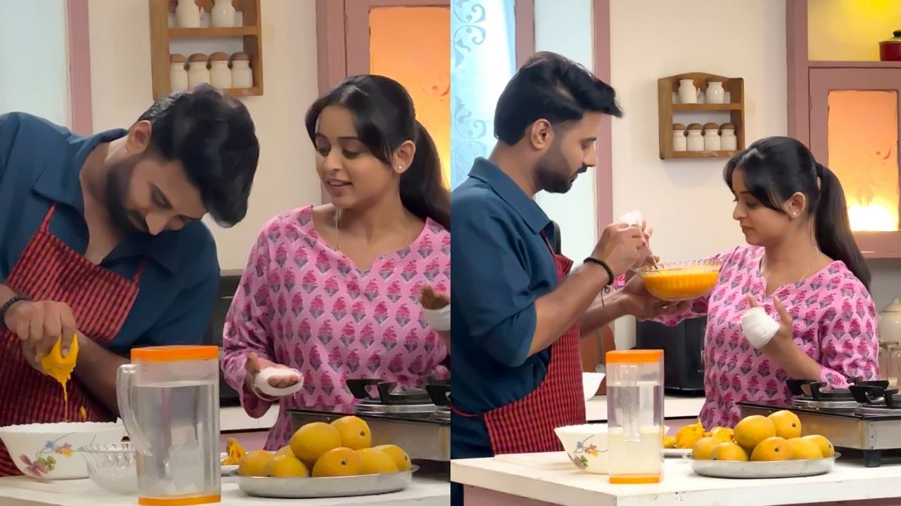 Mi Jinkun Gheil Saar : छवी–अनिकेतच्या ऑन-स्क्रीन बाँडिंगवर चर्चा; सेटवर १५-२० आंब्यांची धमाल