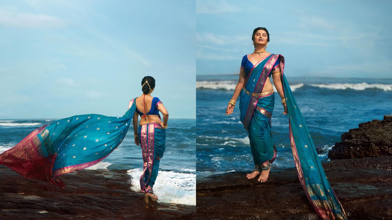 ‘France च्या समुद्रकिनारी, प्राजक्ताची भरारी’ Hotness Overload! भारतातल्या वाढत्या उष्णतेचं कारण ‘Prajakta Mali’