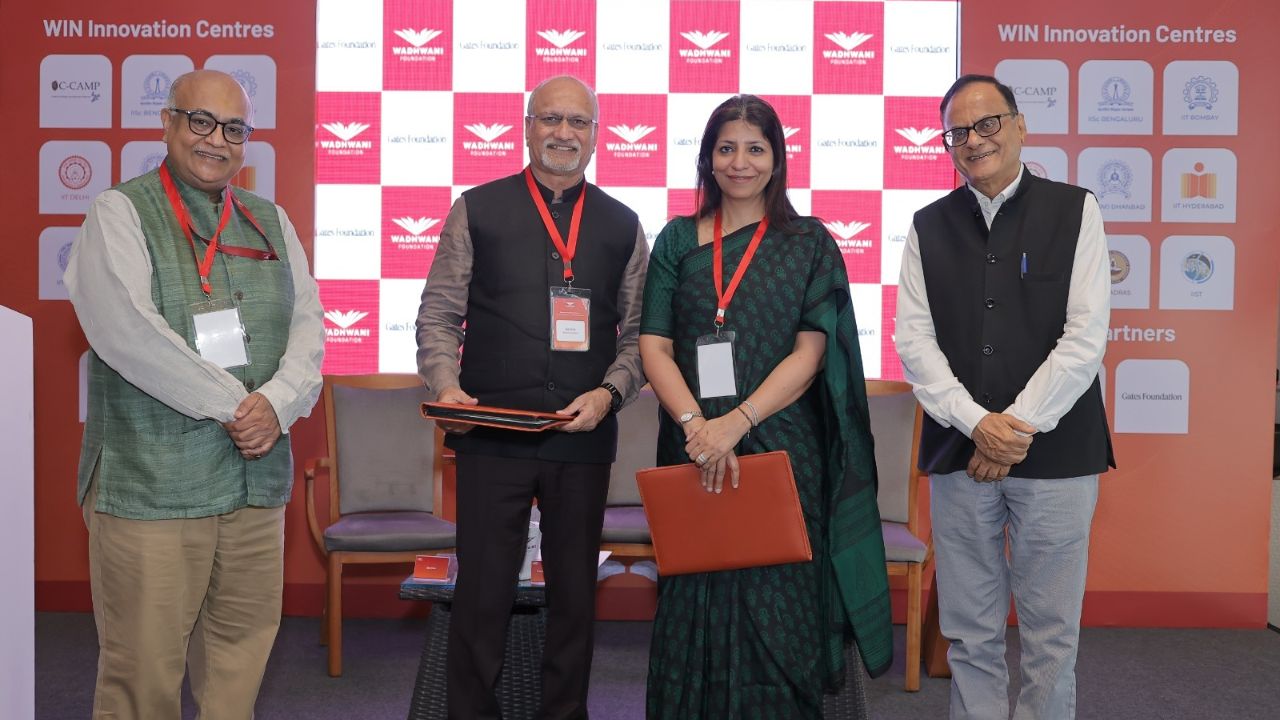 Wadhwani and Gates Foundation ची भारतातील नवोपक्रमांना चालना देण्यासाठी भागीदारी; NIN अंतर्गत संशोधनाला नवी गती