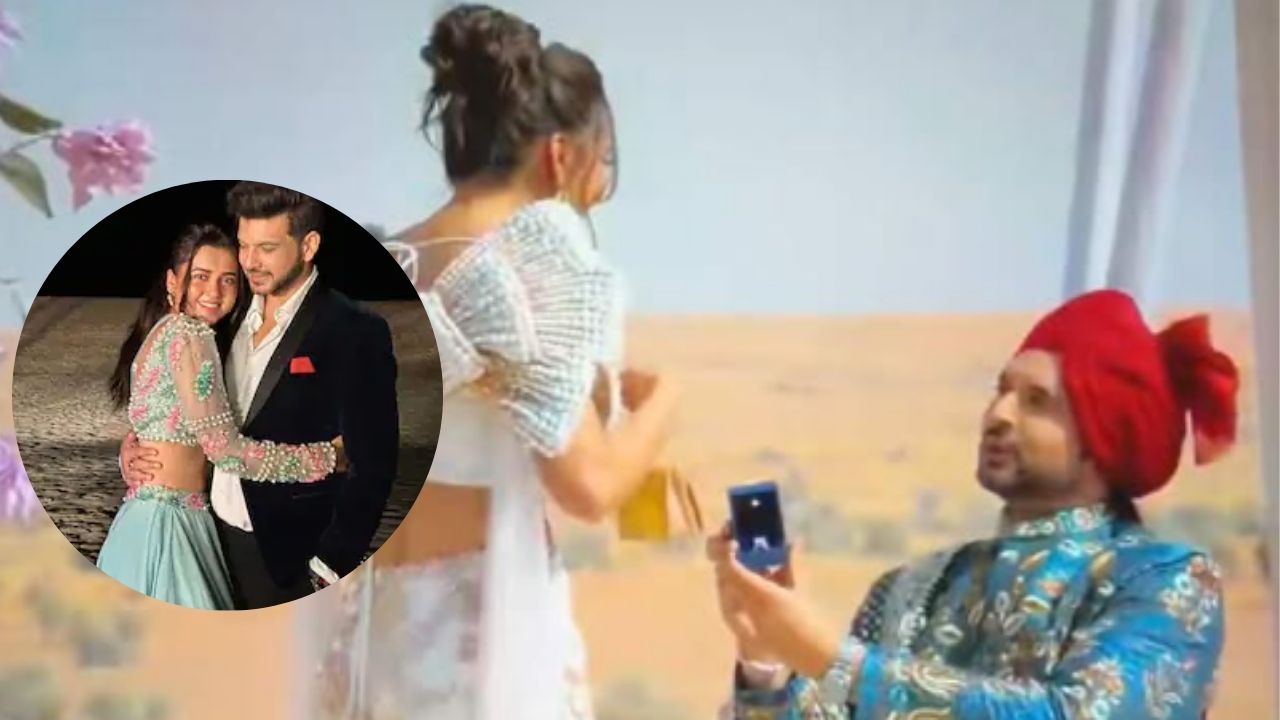 ‘Desi Bling’ फक्त निमित्त, प्रेम झालं व्यक्त! karan kundra ने tejasswi prakash ला केले Propose