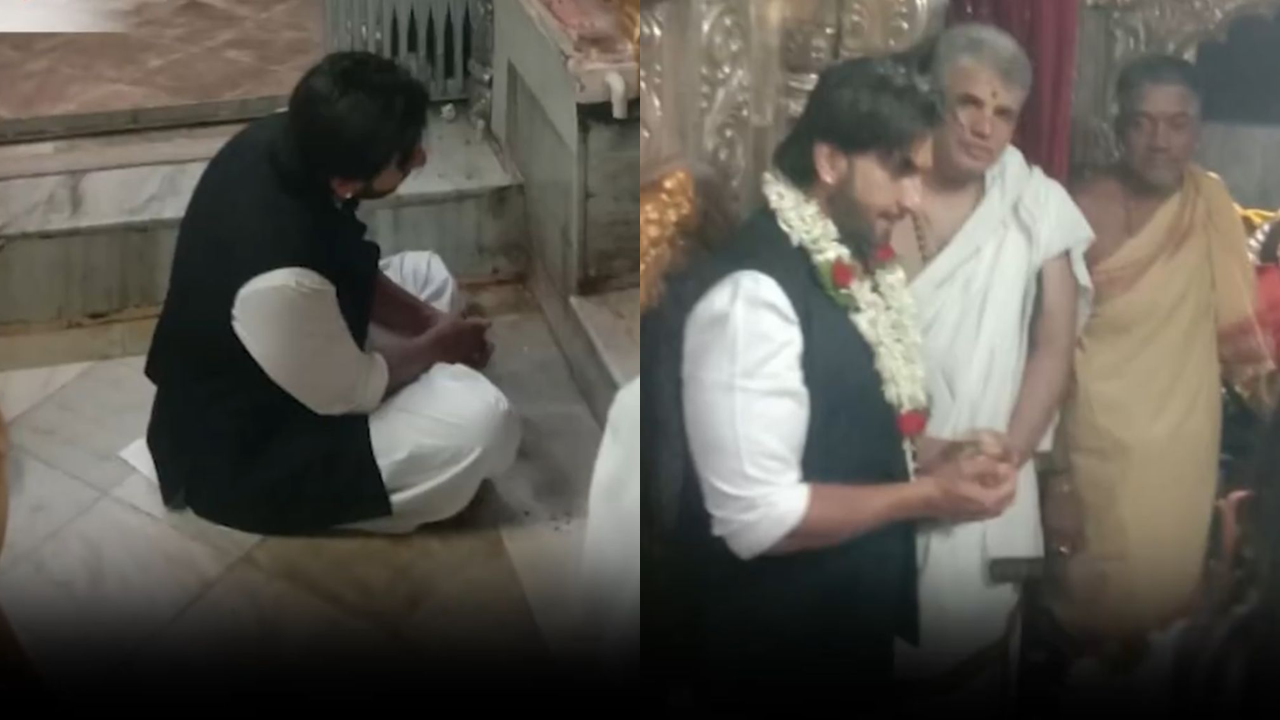 “मातेची हाक आली तरच दर्शन घडतं!” रणवीर सिंग यांनी घेतले चामुंडेश्वरी देवीचे दर्शन; चाहत्यांमध्ये चर्चांना उधाण