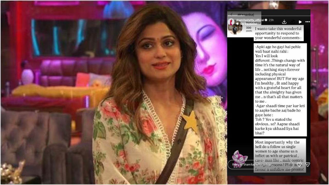‘तुम्ही लग्न करून काय उखाडलं…’ Troller वर भडकली Shamita Shetty! राग झाला अनावर अन् एकाएका प्रश्नाचे दिले सडेतोड उत्तर