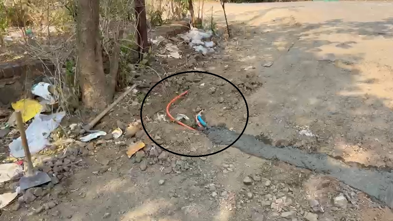 Karjat News : प्रशासक राजवटीतही भ्रष्टाचार कायम? नेरळमध्ये आणखी एक अवैध नळजोडणी उघड