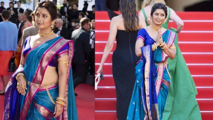 Cannes Festival 2026 : नाकात नथ, सोळा श्रृंगार; Cannes Film Festival मध्ये प्राजक्ता माळीच्या मराठमोळ्या लुकवर चाहते फिदा