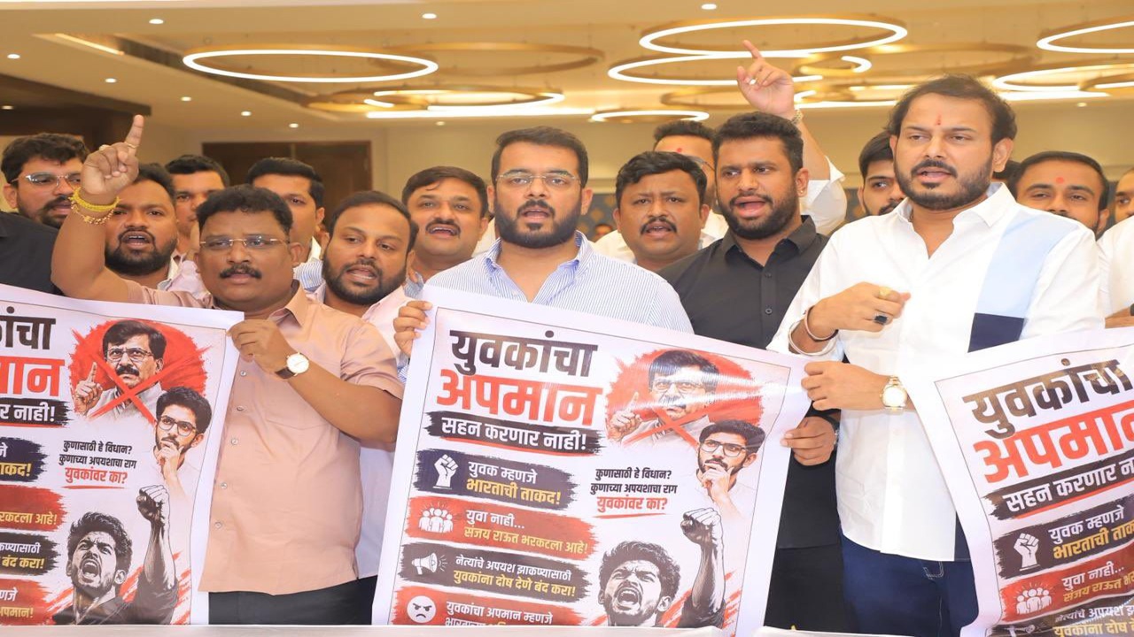 Purvesh Sarnaik : “राऊत मंद झाले…, संजय राऊत यांनी जाहीर माफी मागावी, अन्यथा…”, पूर्वेश सरनाईकांचा हल्लाबोल
