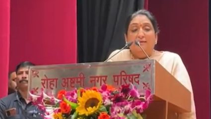 Raigad : रोहा अष्टमी नगरपरिषदेच्या विविध विकासकामांचे सुनेत्रा पवारांच्या हस्ते भूमिपूजन