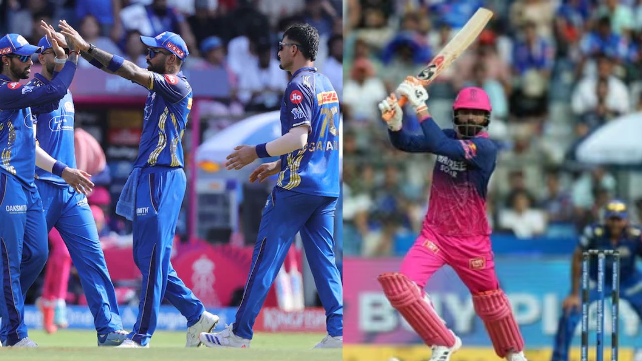 MI vs RR Live: राजस्थान रॉयल्सचे मुंबईला २०६ धावांचे तगडे आव्हान; चाहर आणि शार्दुलने रोखली धावगती