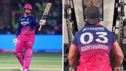 SRH vs RR Eliminator: WWE च्या आक्रमक पैलवानावर चढली वैभव सूर्यवंशीच्या खेळाची जादू! एलिमिनेटरसाठी दिला RR च्या टीमला पाठिंबा
