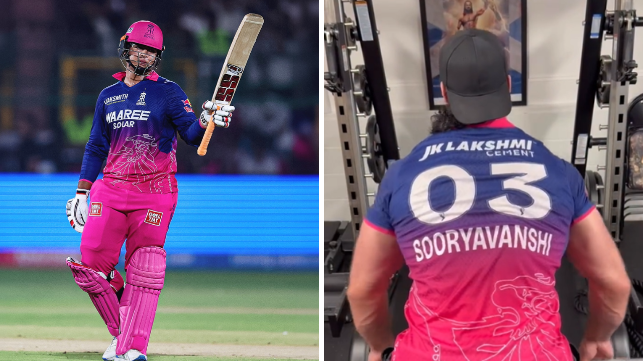 SRH vs RR Eliminator: WWE च्या आक्रमक पैलवानावर चढली वैभव सूर्यवंशीच्या खेळाची जादू! एलिमिनेटरसाठी दिला RR च्या टीमला पाठिंबा