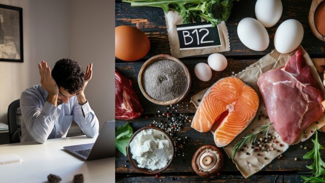 Vitamin B12: सतत थकवा जाणवतोय? असू शकतं Vitamin B12 च्या कमतरतेचे संकेत; जाणून घ्या लक्षणे
