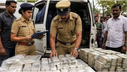 Satara Crime: ट्रॅव्हल्सच्या तपासणीत सापडला कोट्यवधींचा साठा; 150 किलो चांदीसह 40 लाख रोख जप्त