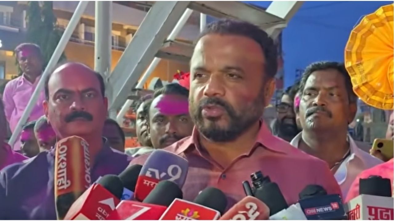 Satara Vidhan Parishad विजयानंतर धैर्यशील कदमांचे साताऱ्यात भव्य स्वागत, उद्यनराजेंची घेतली भेट