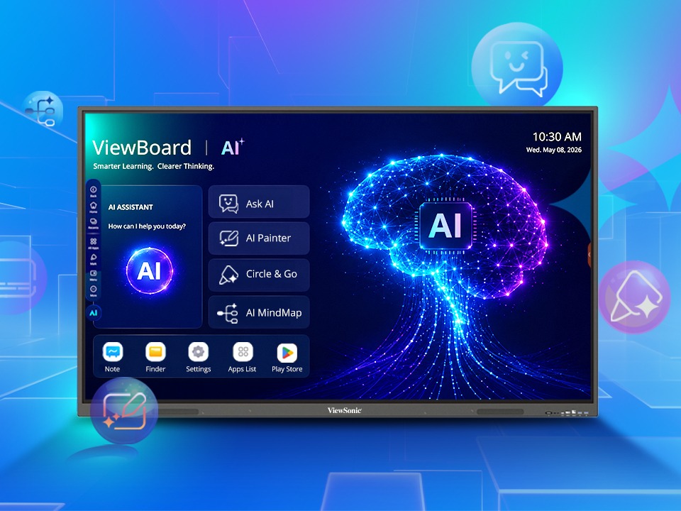 Education Technology: शिक्षण क्षेत्रात AI ची क्रांती! ViewSonic ने सादर केले 4K इंटरएक्टिव्ह ViewBoard डिस्प्ले