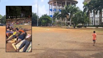 Bhayandar News : सकाळी पार्किंग, रात्री मुक्काम! आनंद दिघे मैदानावर अतिक्रमणाचा विळखा? मनसे आक्रमक