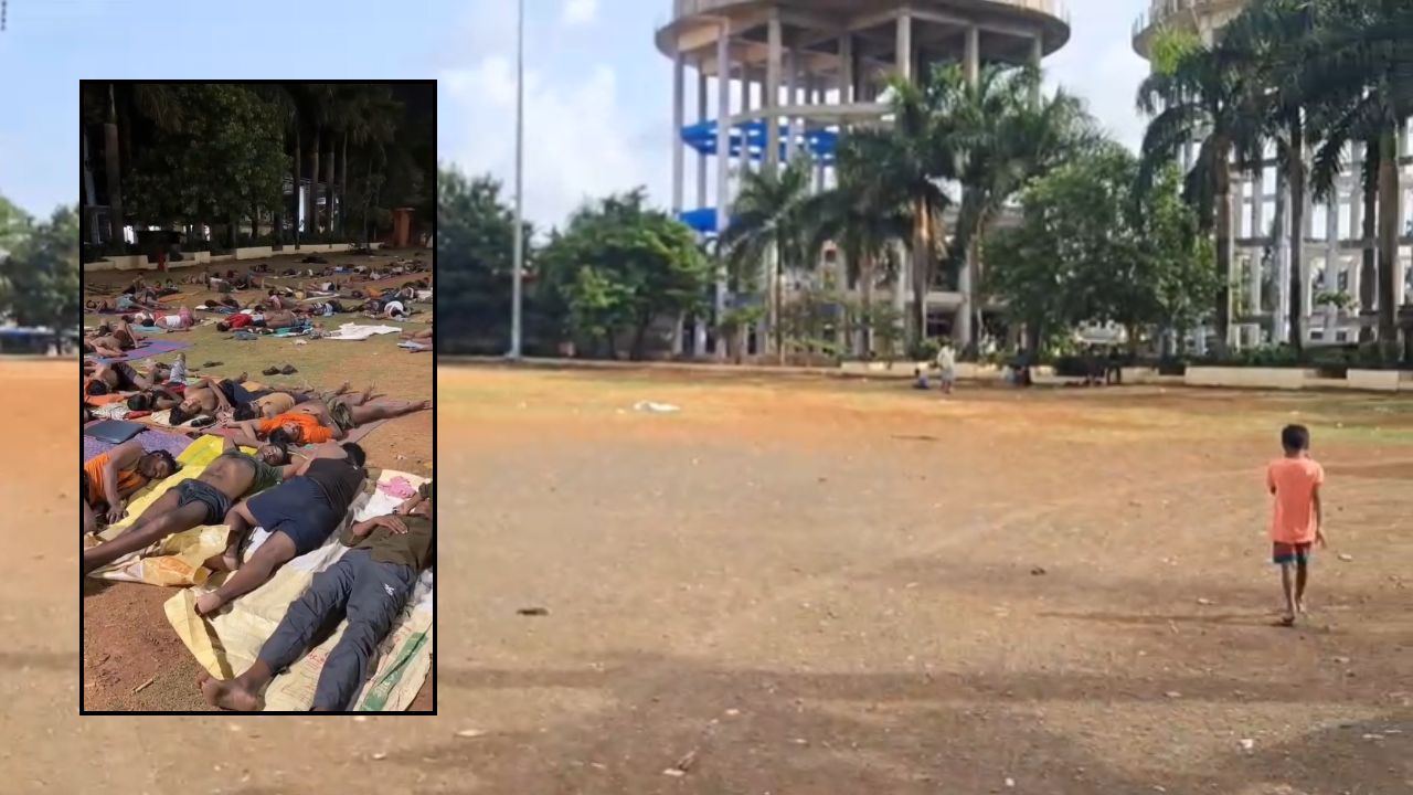 Bhayandar News : सकाळी पार्किंग, रात्री मुक्काम! आनंद दिघे मैदानावर अतिक्रमणाचा विळखा? मनसे आक्रमक