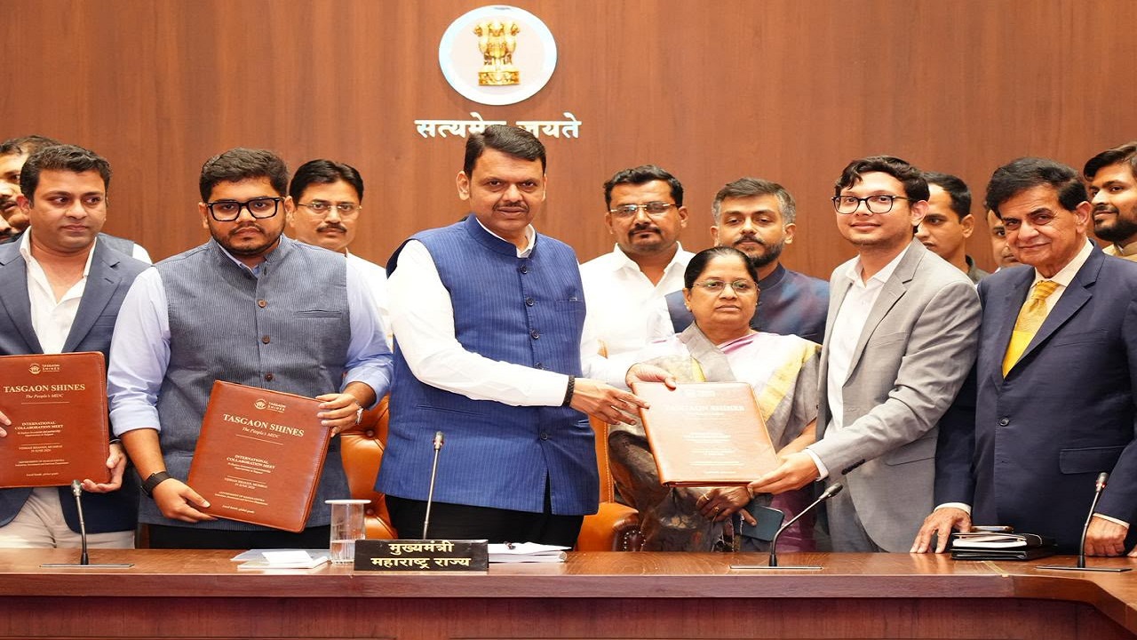 TASGAON SHINE ची जागतिक झेप; तासगाव-कवठेमहांकाळ MIDC साठी 1100 कोटींच्या गुंतवणुकीची स्वारस्यपत्रे