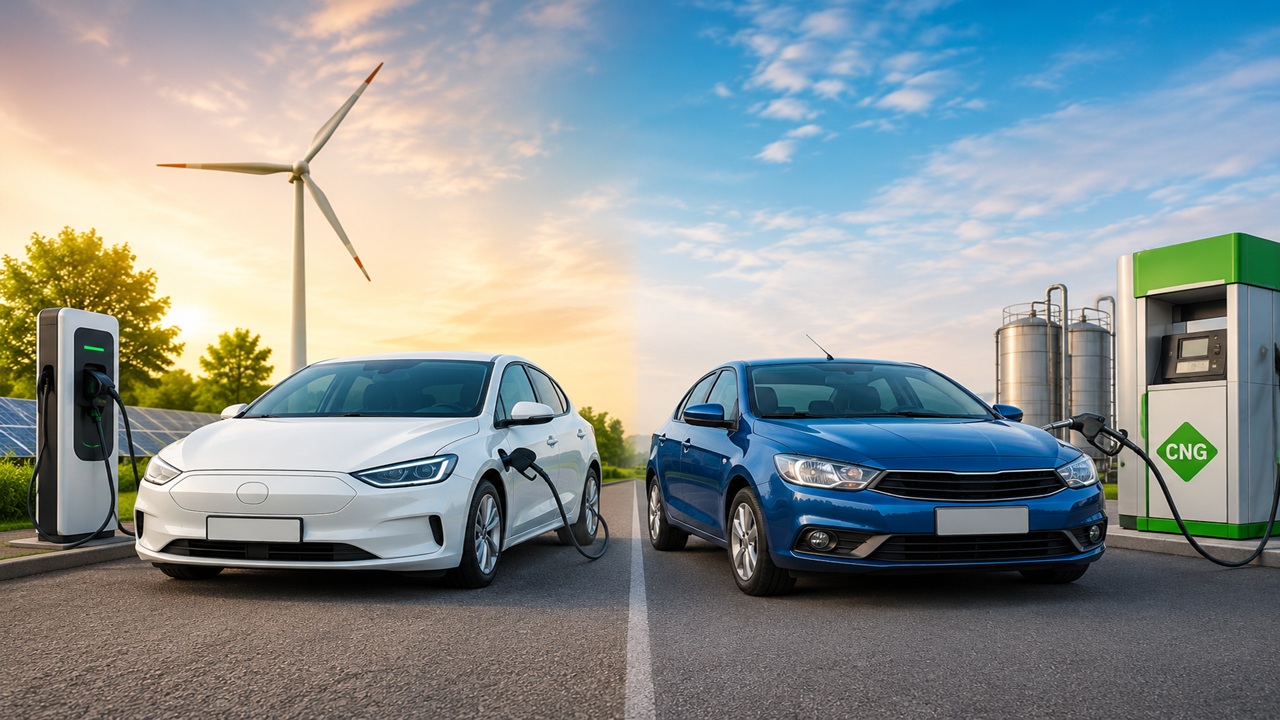 EV vs CNG : इलेक्ट्रिक की CNG कार? 15 वर्षांत कोणती कार वाचवते सर्वाधिक पैसे, अहवालातून मोठा खुलासा