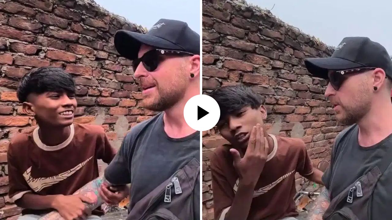 ‘गालावर Kiss कर ना…’ भररस्त्यात परदेशी पर्यटकाचा हात पकडून तरुणाचा लज्जास्पद कृत्य; VIDEO पाहून नेटकरी संतप्त