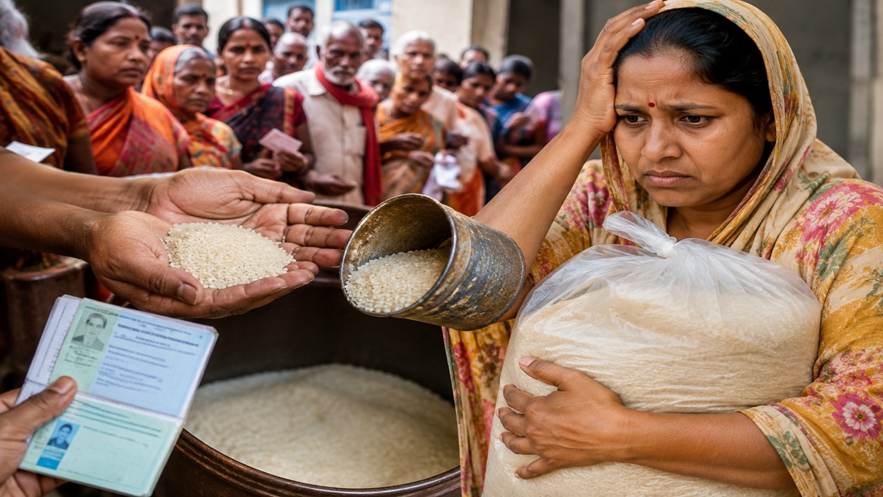 Free Ration Scheme : 63 लाख नागरिकांचे मोफत रेशन थांबणार? ‘या’ सरकारच्या निर्णयाने मोठी खळबळ